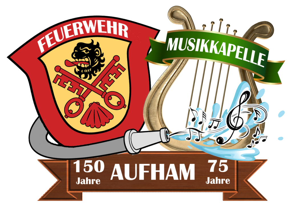 Festlogo Feuerwehr- und Musikfest Aufham